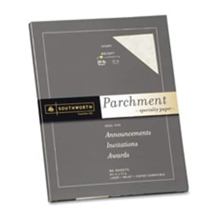 Southworth Co mpany Fine Parchment Paper- 24Lb- 8-.50in.x11in.- Gold SO463317